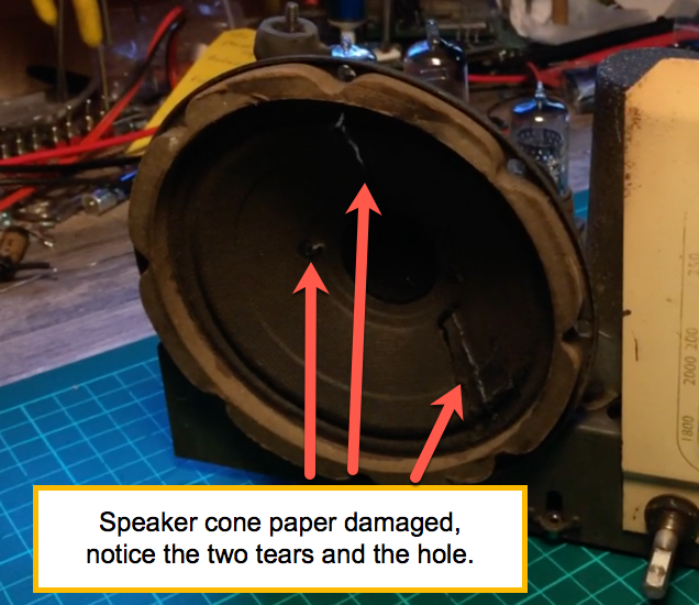 Speaker Cone Repair Sainttronics Blog