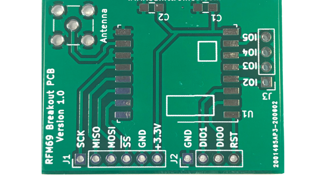 RFM69 Breakout PCB